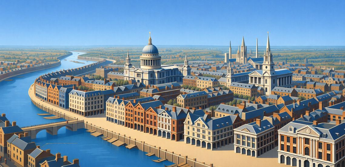 London in the paintings in great painters