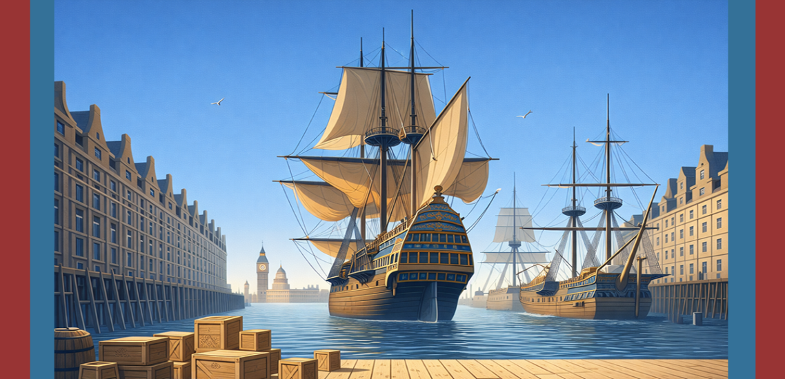 comming of tea in London