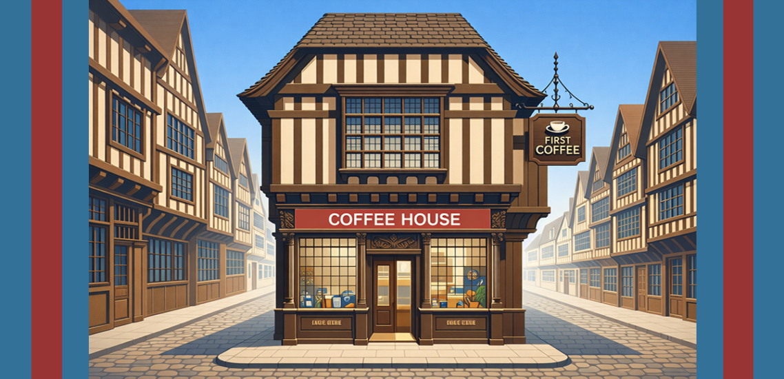 first coffee house in London