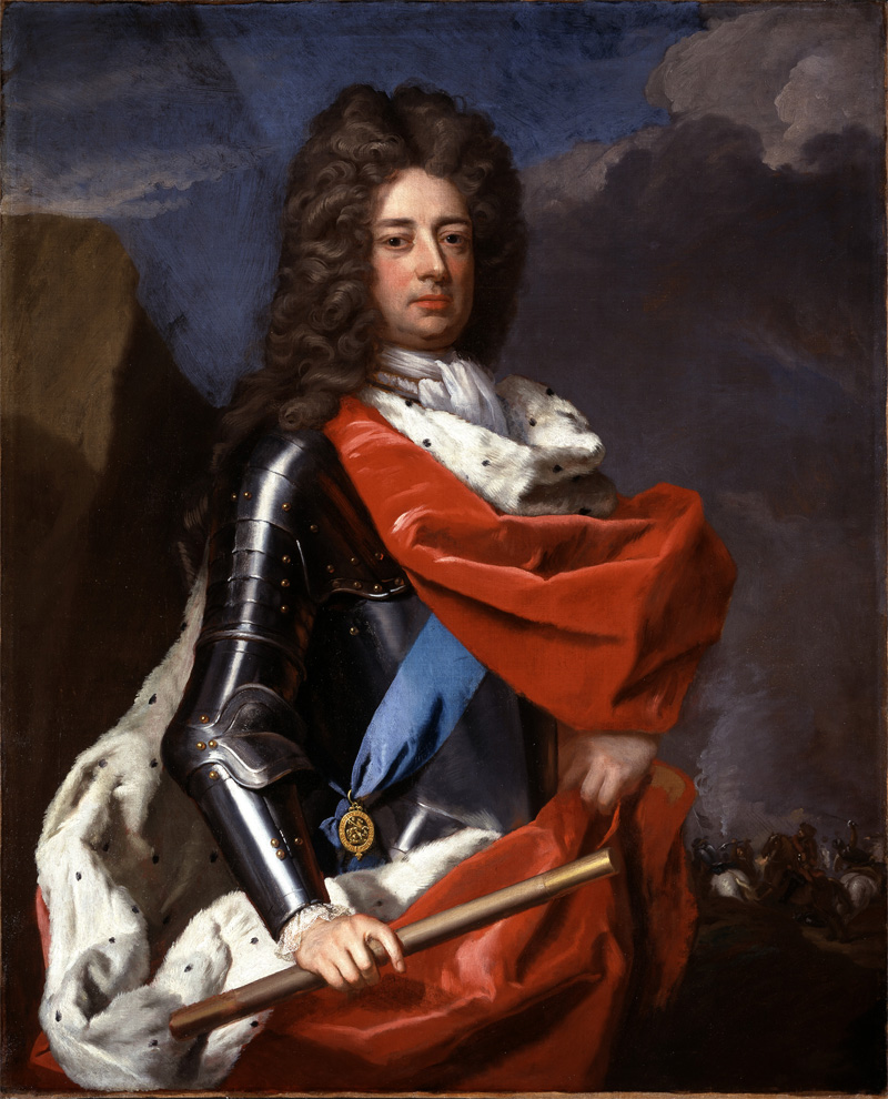 QUEEN ANNE 14 John Churchill 1st Duke of Marlborough Captain General of the English forces and Master General of the Ordnance 1702 c attributed to Michael Dahl 91996