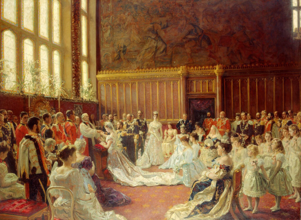 THE SAINT JAMES'S PALACE 6 The Marriage of George Duke of York to Princess Mary of Teck