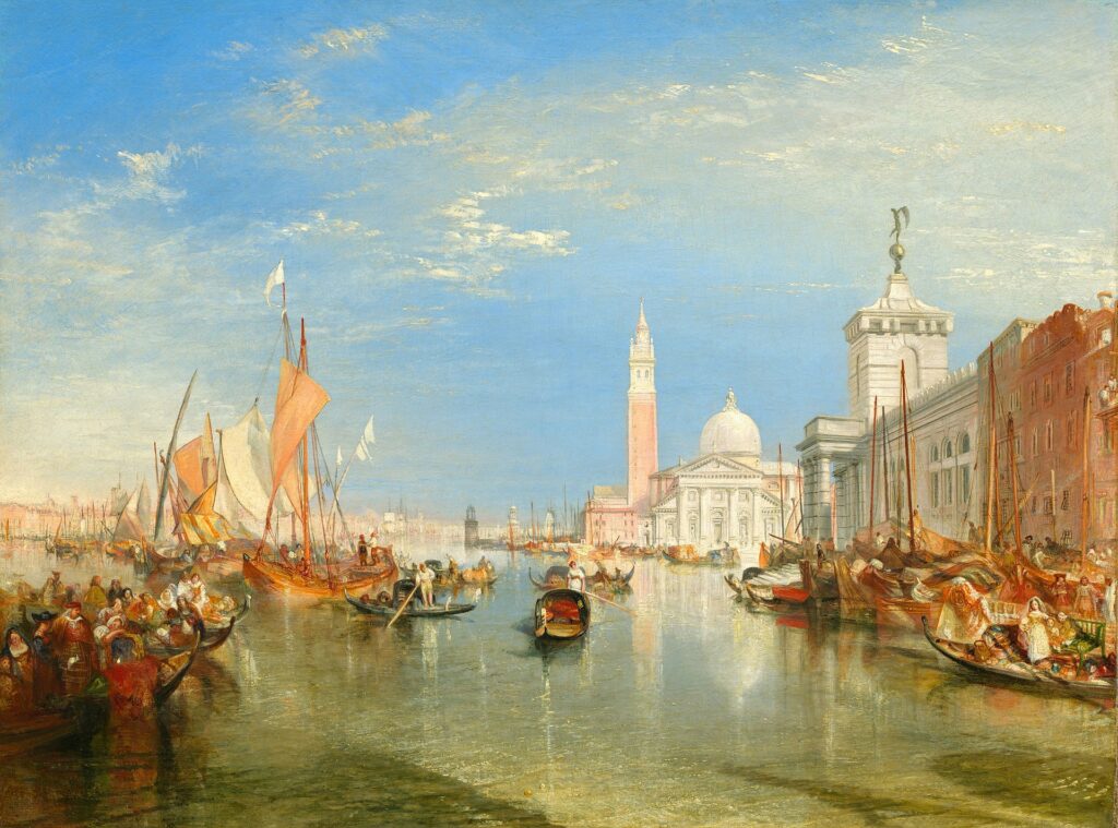 Venice The Dogana and San Giorgio Maggiore by Joseph Mallord William Turner 1834 oil on canvas view 2 National Gallery of Art Washington DSC00005.JPG