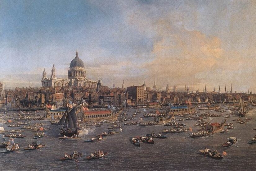 LONDON 20 st pauls canaletto