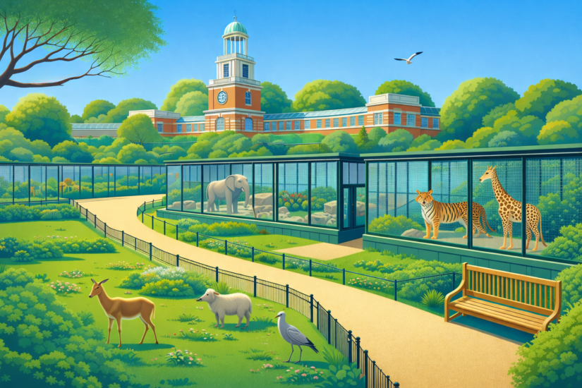 THE BATTERSEA PARK 8 The Battersea Park Childrens Zoo