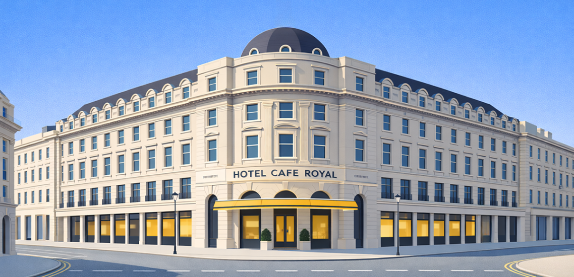 Hotel Café Royal in London elegance