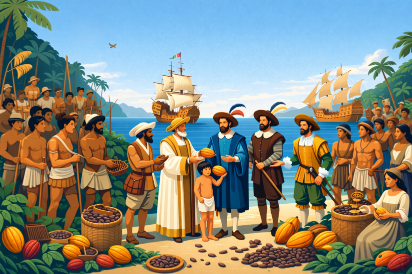 JOSEPH FRY КРАЛЯ НА ШОКОЛАДА 3 First contact on a tropical shore