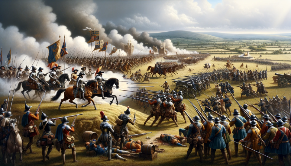 OLIVER CROMWELL 8 Battle of Naseby