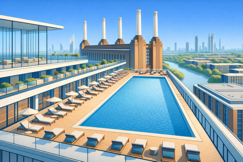 THE BEST LONDON ROOFTOP POOLS 4 Artotel London Battersea Power Station 1