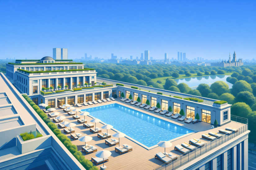 THE BEST LONDON ROOFTOP POOLS 5 The Berkeley Hotel in Knightsbridge 1