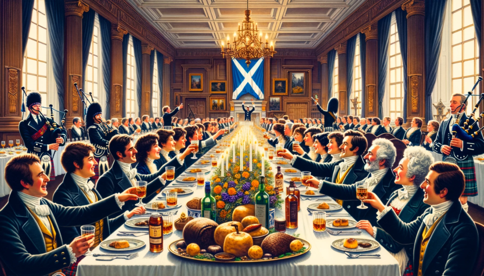 ТРАДИЦИОННАТА ШОТЛАНДСКА ВЕЧЕРЯ BURNS SUPPER 4 a Burns supper celebration
