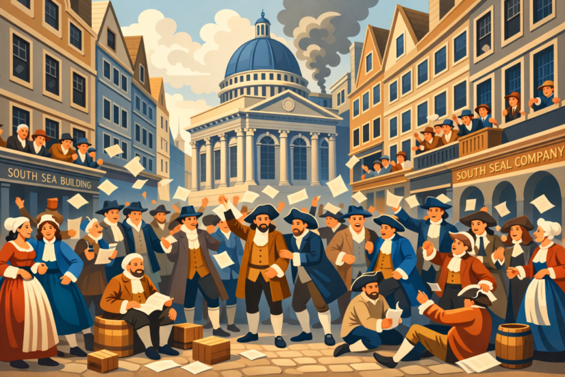 SIR ROBERT WALPOLE 3 the South Sea Bubble crisis 1