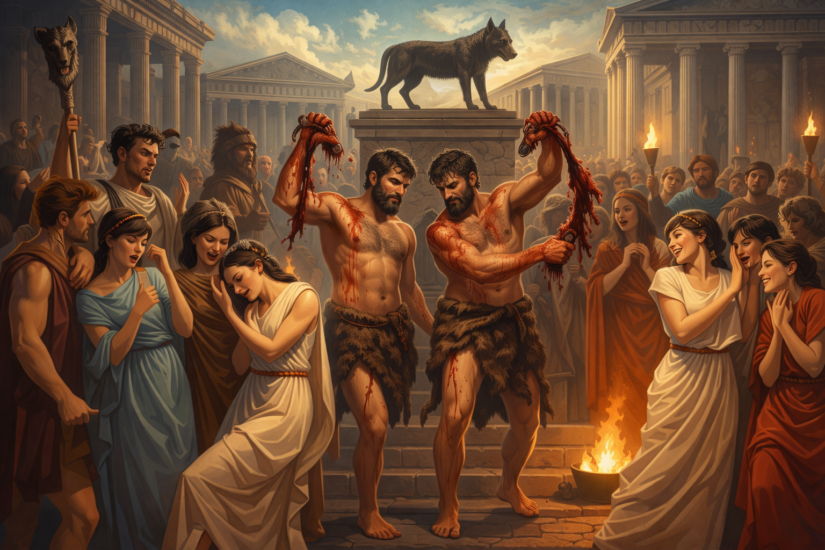 THE VALENTINE'S DAY 4 Celebrating Lupercalia in ancient Rome