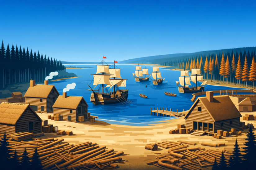 THE BRITISH EMPIRE 5 founding of British colonies in North America