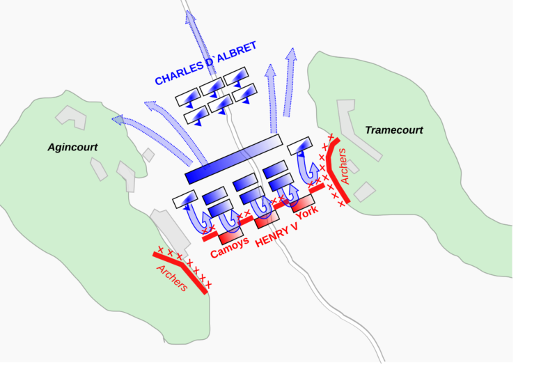 KING HENRY V 3 Map Agincort.svg