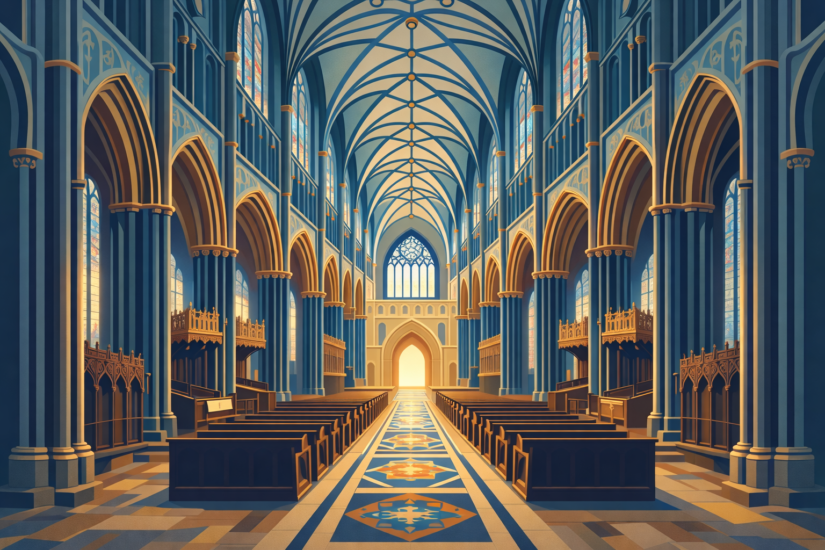 interior of Lincoln Cathedral