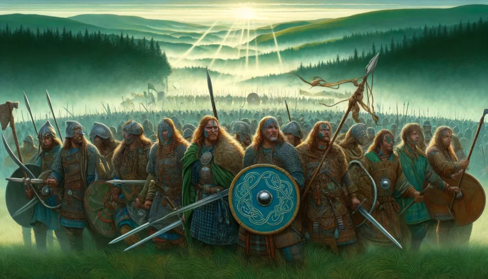 Celtic warriors