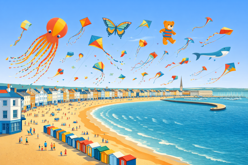 WEYMOUTH 6 Kite festival Weymouth