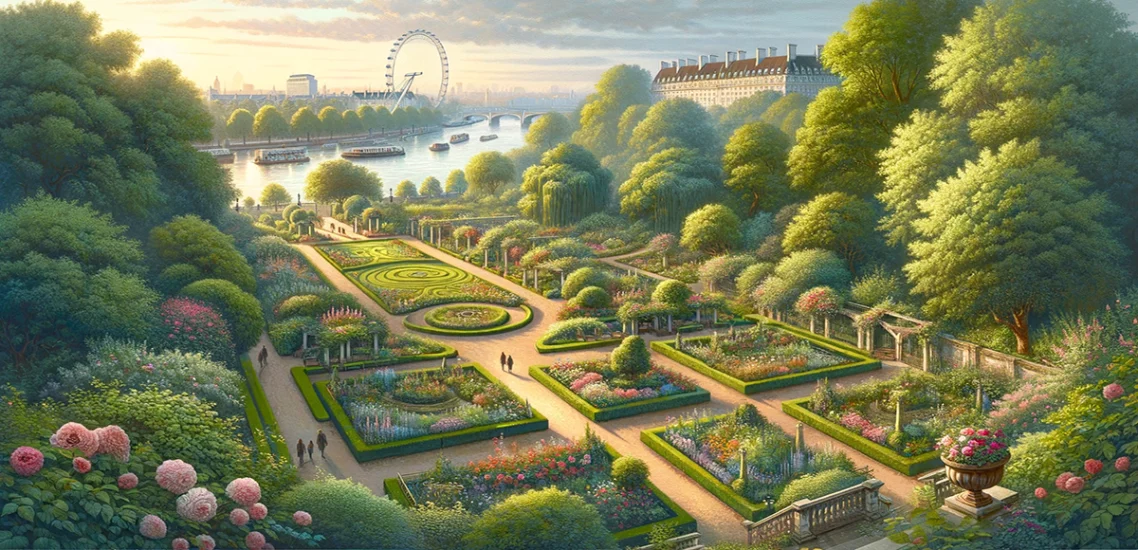 Градините Виктория в Лондон