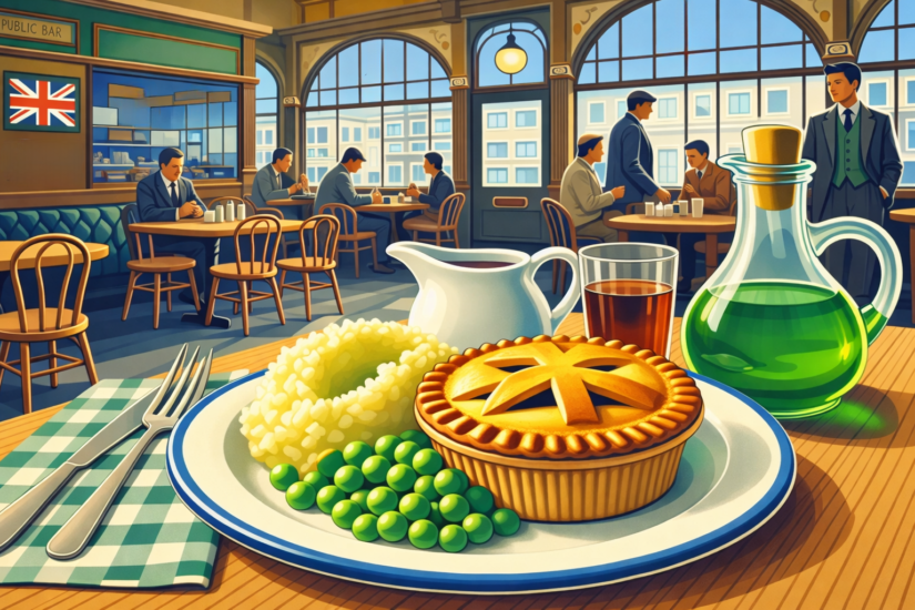 THE EEL, PIE AND MASH 3 British pie and mash mea