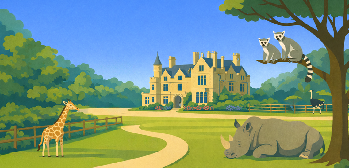 Cotswold-Wildlife-Park England