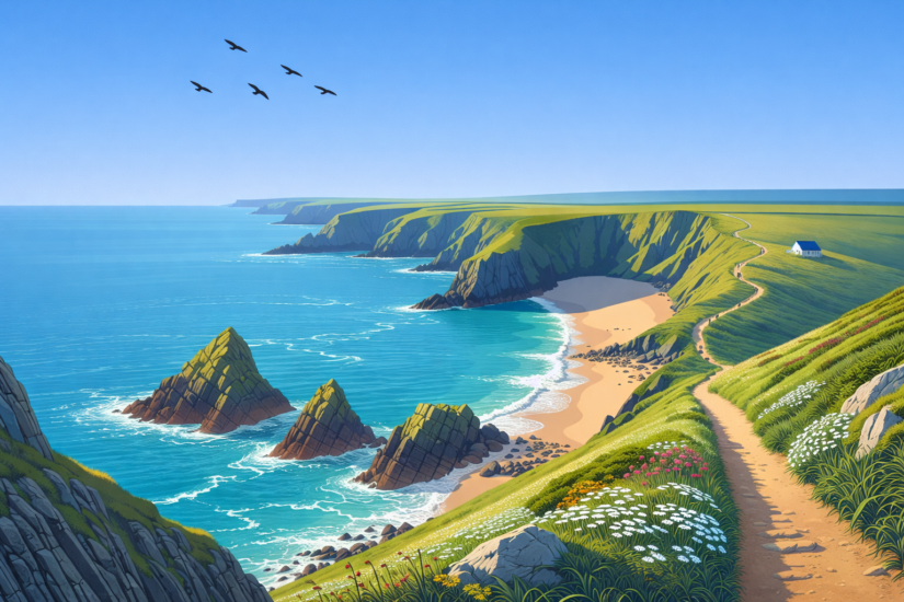 THE PEMBROKESHIRE COAST NATIONAL PARK 3 The Pembrokeshire Coast Path in Wales