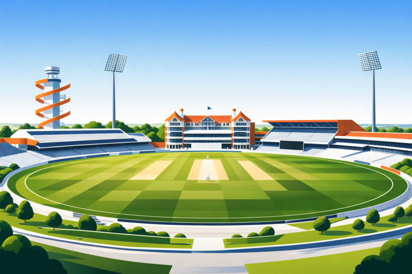 THE COUNTY OF NOTTINGHAMSHIRE 5 Trent Bridge cricket ground