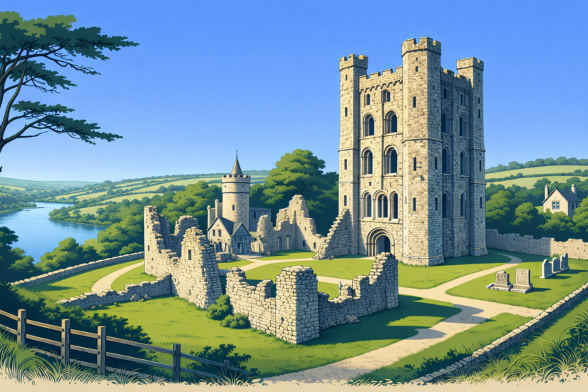 The Christchurch Castle