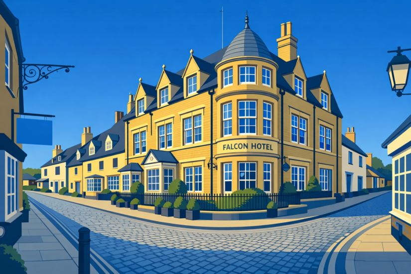 UPPINGHAM 4 The Falcon hotel
