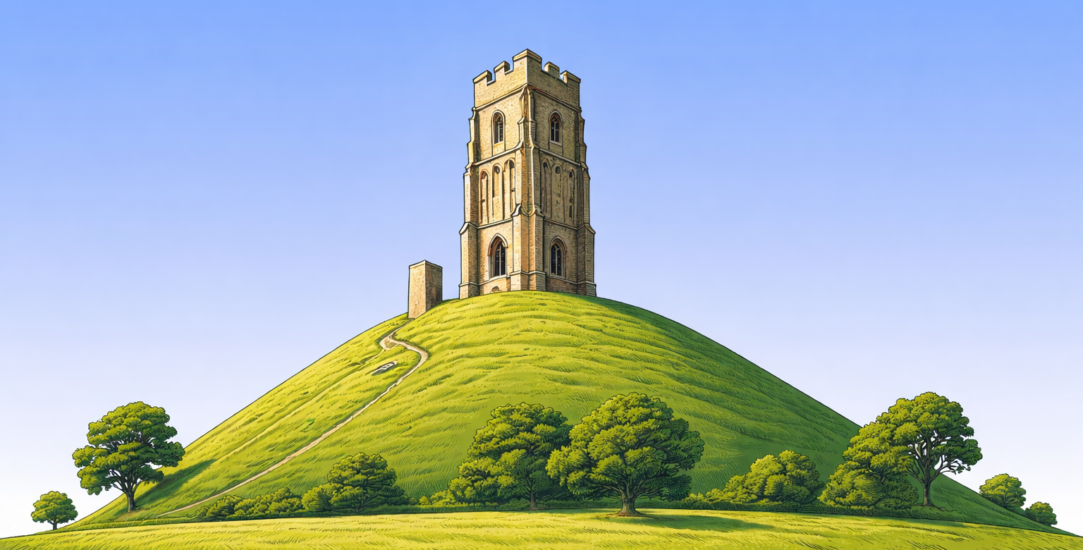 GLASTONBURY 3 The Glastonbury Tor