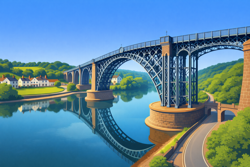 THE RIVER SEVERN 5 The Iron Bridge 1