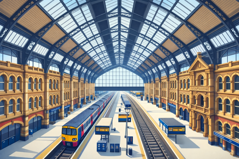 The Manchester Victoria station