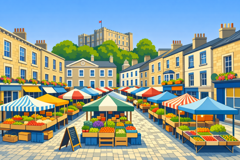 SKIPTON 4 The Skipton market