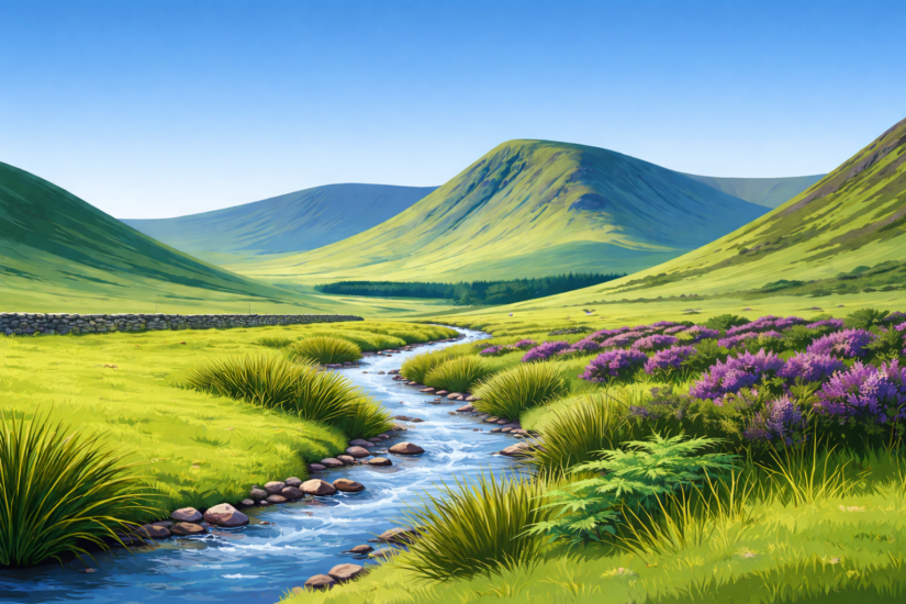 THE COUNTY OF TYRONE 3 The Sperrin Mountains