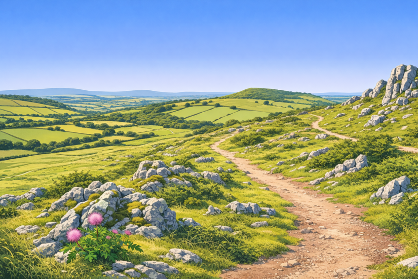 THE MENDIP HILL 4 The West Mendip Way
