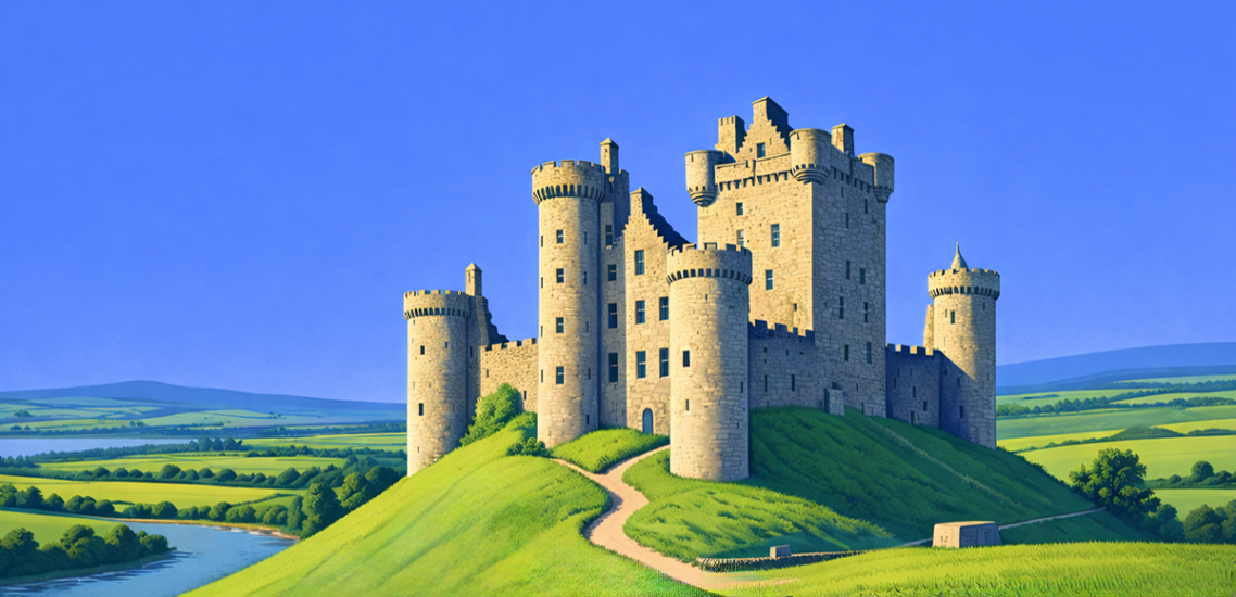 Dundonald-Castle scotland