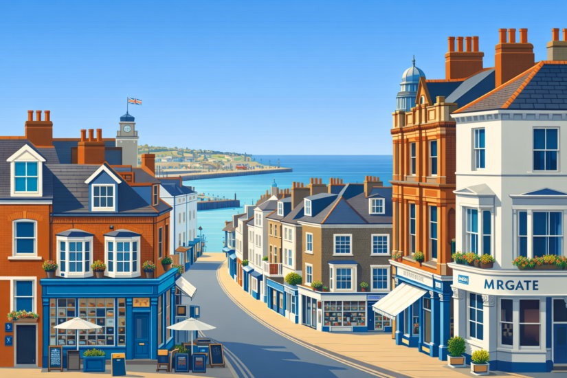 MARGATE 3 The Margate Old Town in Kent UK