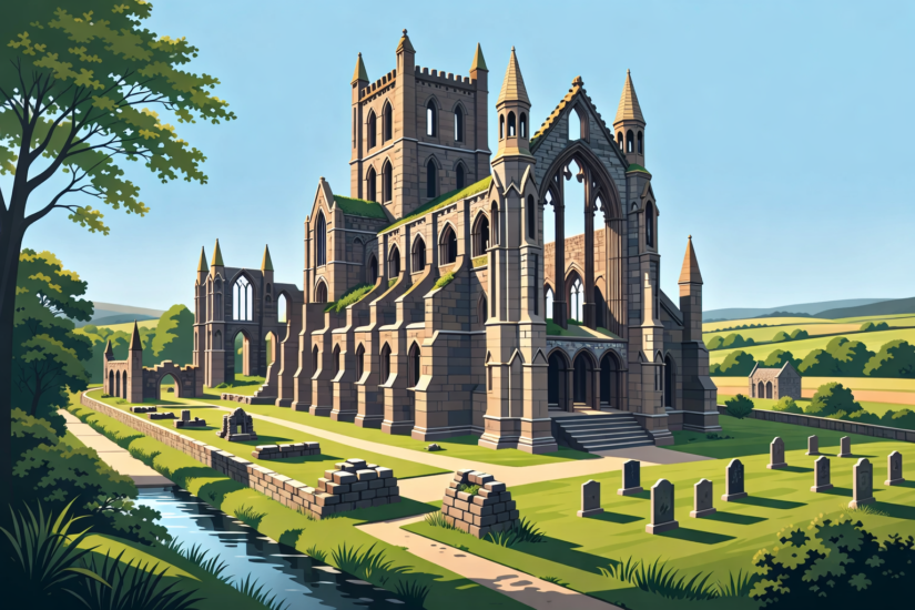 MELROSE 3 The Melrose Abbey