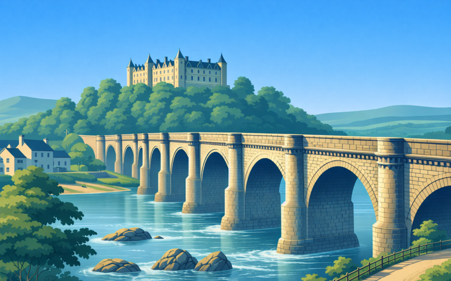 THE RIVER FORTH 3 The Old Stirling Bridge