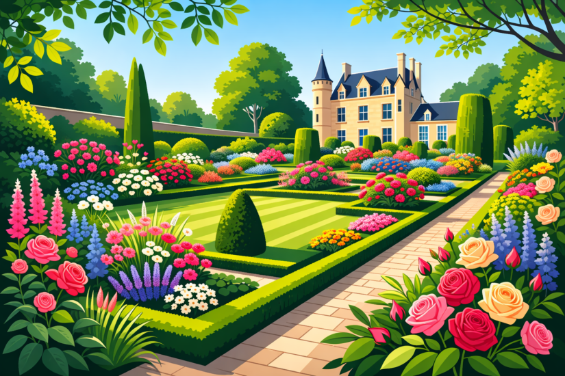 THE SAINT DONAT'S CASTLE 3 The Saint Donats Castle gardens