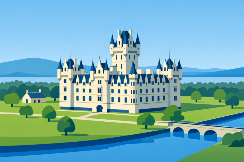THE LOCH TAY 3 The Taymouth Castle
