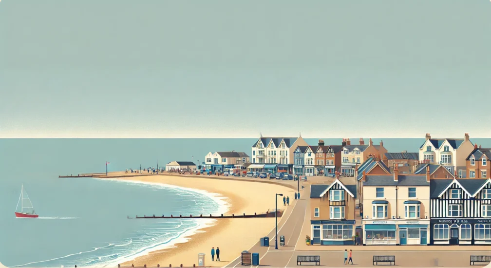 The Minster on Sea beach