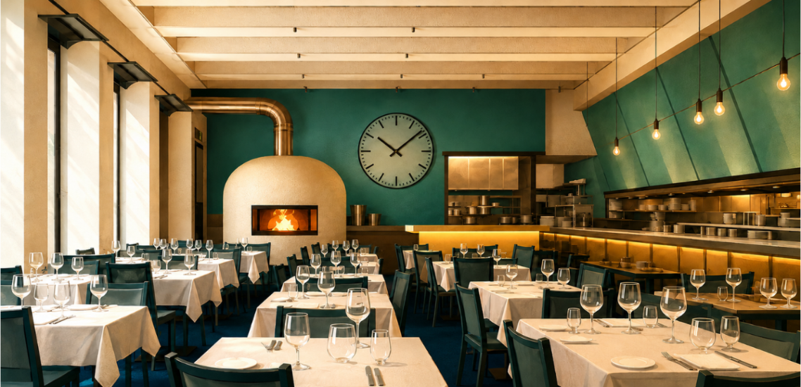 THE RIVER CAFE RESTAURANT 4 River cafe restaurant in london