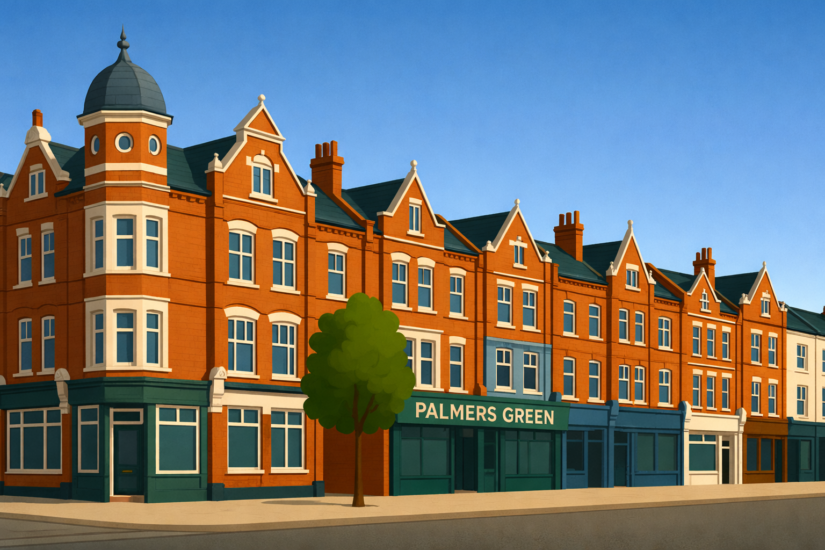 Edwardian architecture in Palmers Green