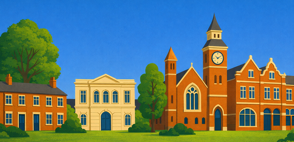 London district of Palmers Green