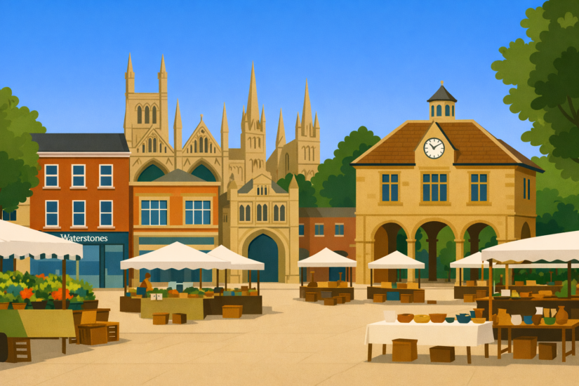 PETERBOROUGH 4 The Peterborough city center 1