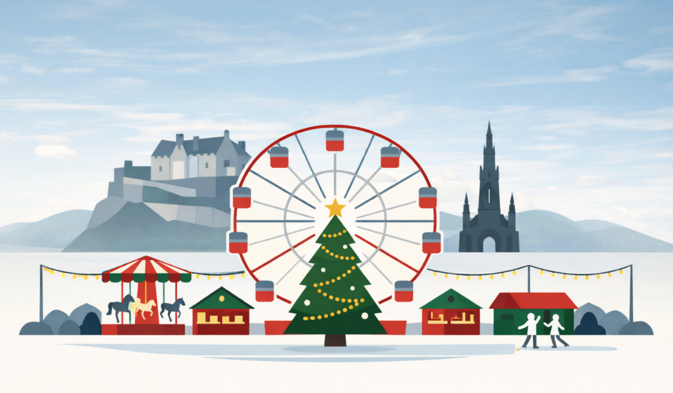 Ediburgh Christmas market