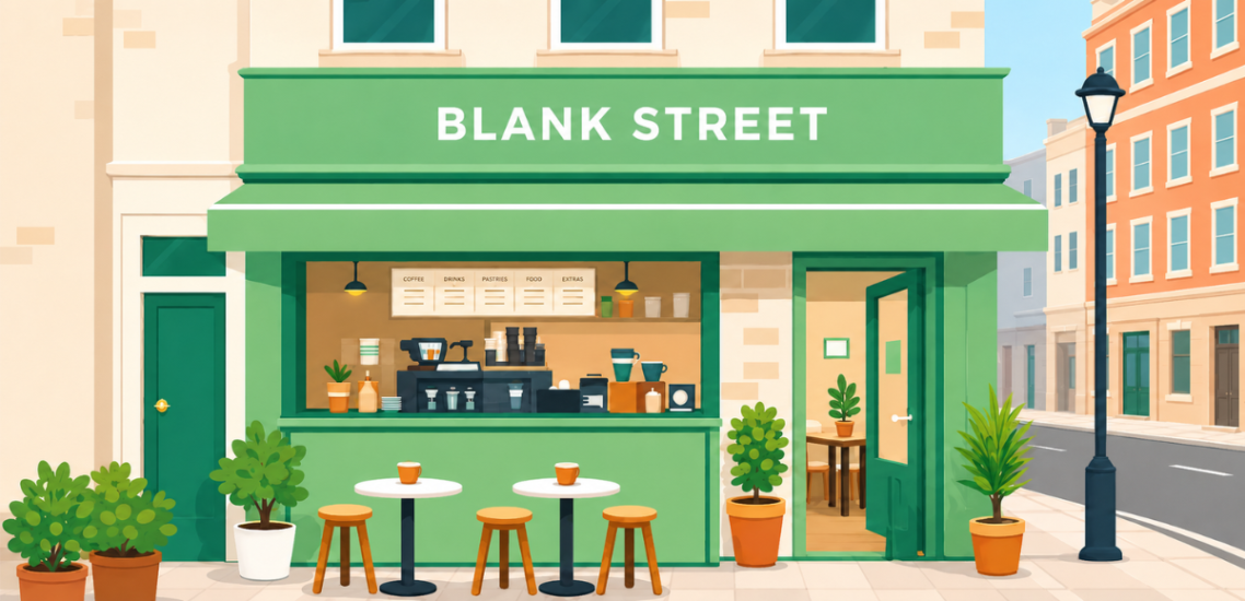 THE BLANK STREET COFFEE 15 Blank Street coffee chain