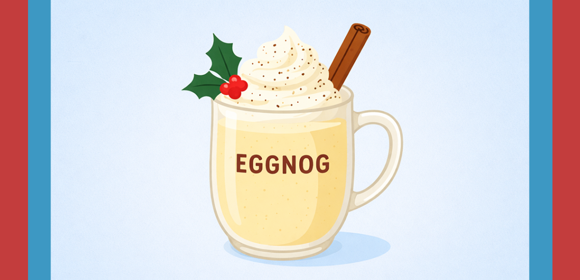 Eggnog drink
