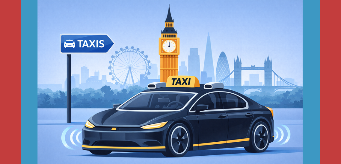 London's driverless taxis