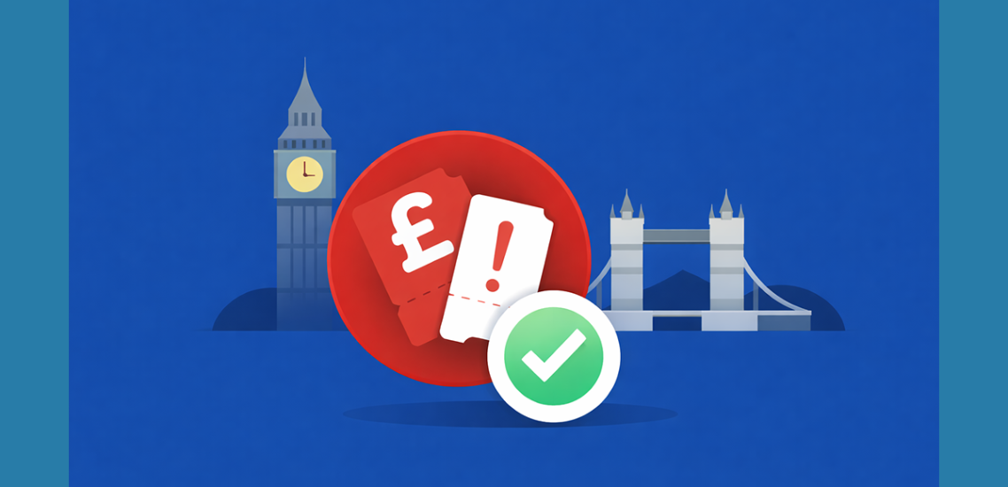 avoid fines in London